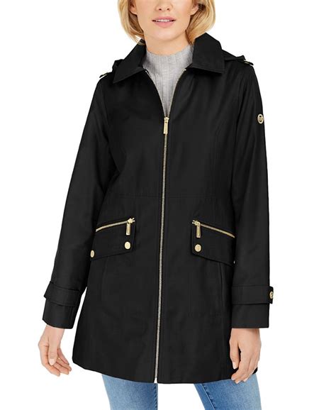 michael kors raincoat beige|michael kors raincoat women.